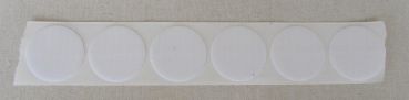 Fensterbank Auflage ca. 26 x 100 cm mit Klettpunkten Mikrofaser honig